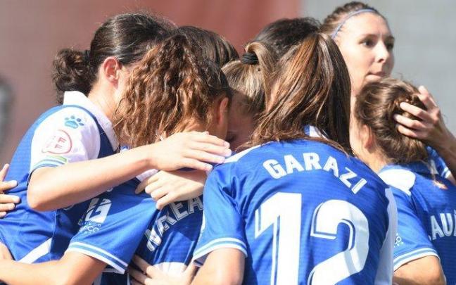 Alavés Gloriosas, en un partido anterior de la Liga Iberdrola.