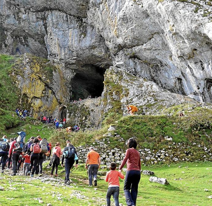 El túnel de San Adrián, puerta de entrada en Álava del Camino de Santiago. Foto: Cedida