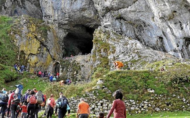El túnel de San Adrián, puerta de entrada en Álava del Camino de Santiago. Foto: Cedida