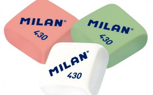Las míticas gomas Milan 430 en sus clásicos colores. Las míticas gomas Milan 430 en sus clásicos colores.