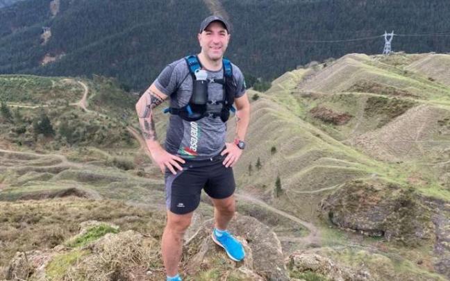 Gonzalo Pérez, que recorrerá los 800 kilómetros.