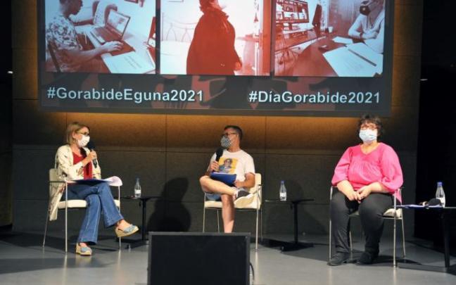 Jon Chertudi y Conchi Basabe contaron sus experiencias Jon Chertudi y Conchi Basabe contaron sus experiencias