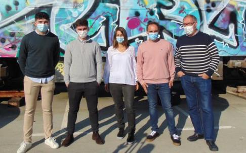 Un vagón de tren servirá de lienzo en 'Expresarte'.