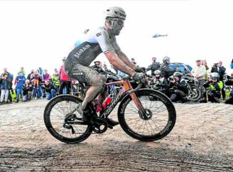 El italiano Sonny Colbrelli, sorprendente ganador en 2021. Foto: Archivo