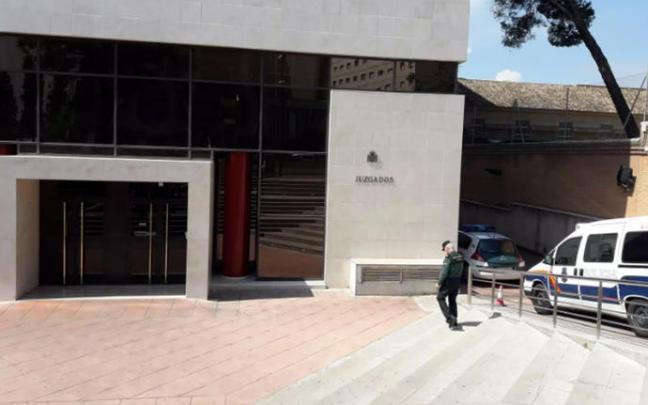 Edificio judicial de La Caleta.