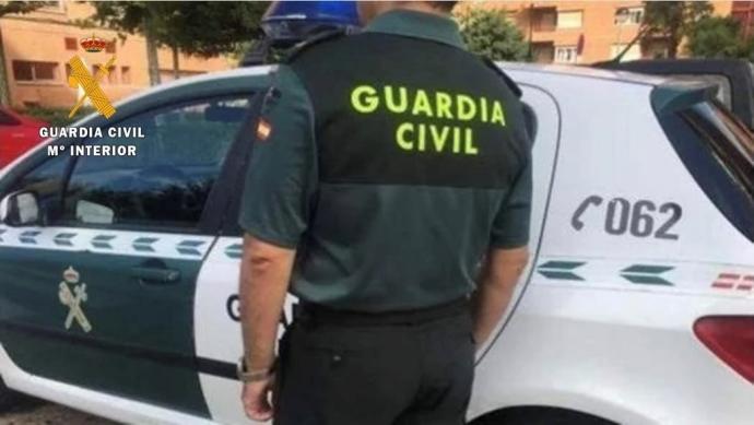 Un vehículo de la Guardia Civil.