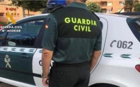 Un vehículo de la Guardia Civil.