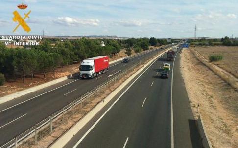 La detenido circuló en sentido contrario durante 47 kilómetros.