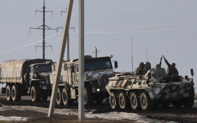 Las autoridades ucranianas han reclamado a los habitantes de Kiev que no salgan a la calle