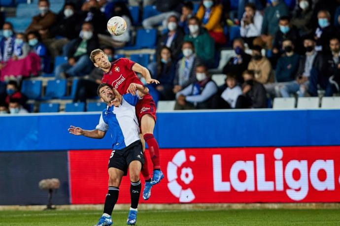 Jugada del partido Alavés - Osasuna