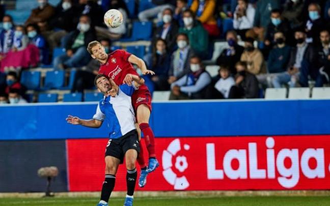 Jugada del partido Alavés - Osasuna