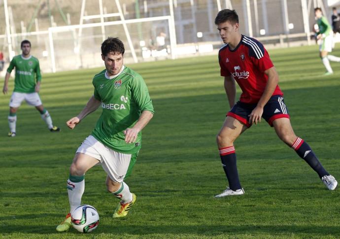 Lance del último San Juan - Osasuna Promesas