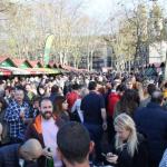 Imagen de la feria de Santo Tomás de 2019, la última que se ha celebrado en Bilbao