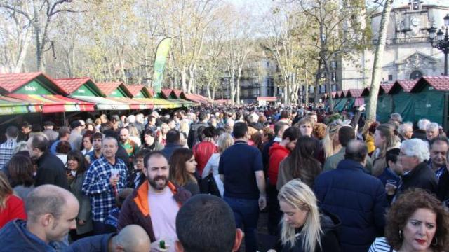 Imagen de la feria de Santo Tomás de 2019, la última que se ha celebrado en Bilbao