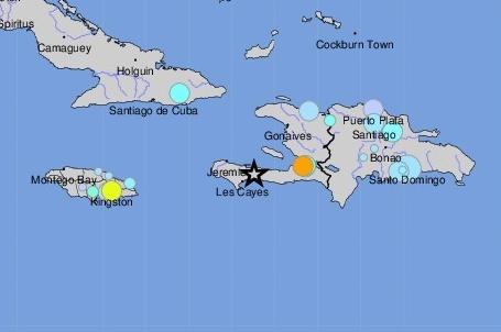 El terremoto ha afectado al oeste de Haití.