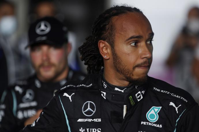 Lewis Hamilton, pole en Qatar