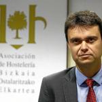 Héctor Sánchez, gerente de la Asociación de Hostelería de Bizkaia. Borja Guerrero