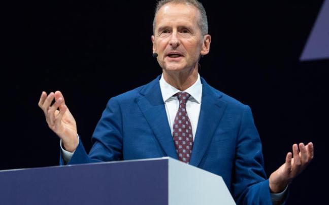 Herbert Diess, CEO de Volkswagen.