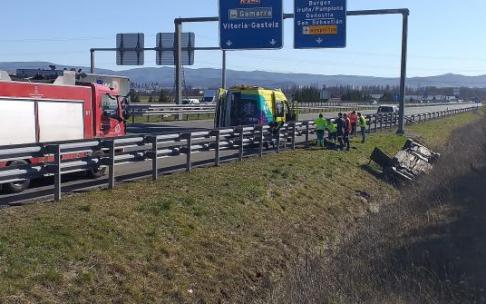 Vehículo accidentado