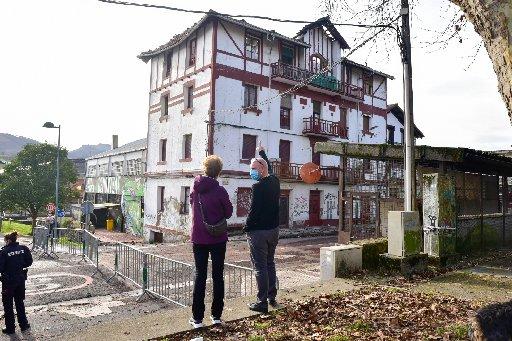 El inmueble, al día siguiente del incendio