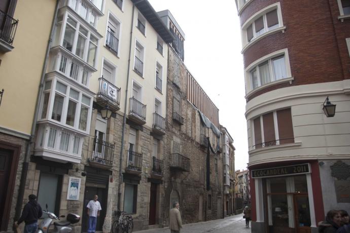 Exterior del Palacio Ruiz de Vergara, en la calle Herrería.