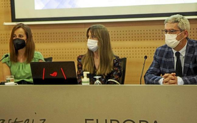 Atzo Europa Biltzar Jauregian egindako jardunaldietako baten irudia. Argazkia: Alex Larretxi