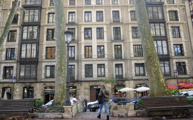 Un edificio de Bilbao.