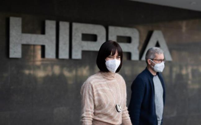 La ministra Morant en su visita a las instalaciones de Hipra. La ministra Morant en su visita a las instalaciones de Hipra.