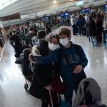 El ajetreo en el aeropuerto de Bilbao ha sido constante durante toda la jornada.