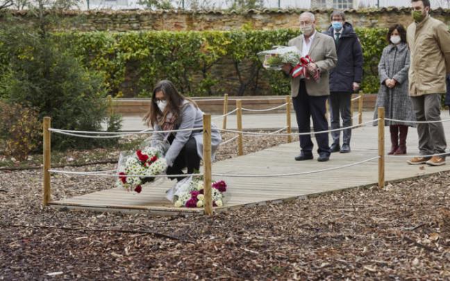 El Gobierno vasco rinde homenaje a las víctimas de la covid en la diáspora. El Gobierno vasco rinde homenaje a las víctimas de la covid en la diáspora.