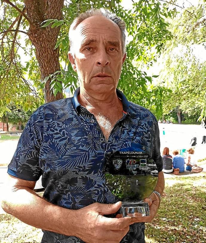 Gonzalo Soto, padre del deportista desaparecido. Foto: E.Zunzunegi