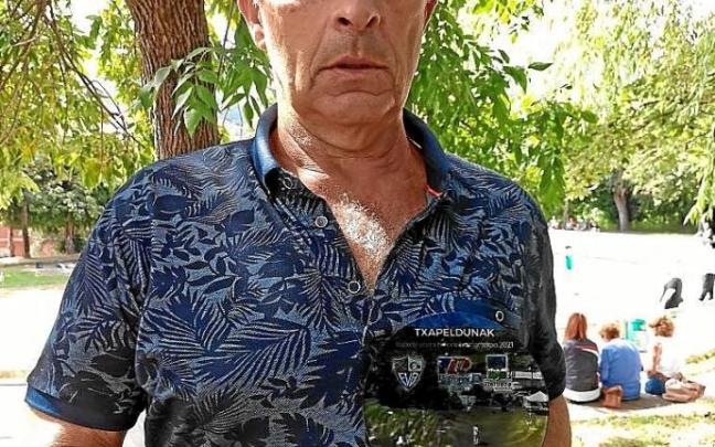 Gonzalo Soto, padre del deportista desaparecido. Foto: E.Zunzunegi