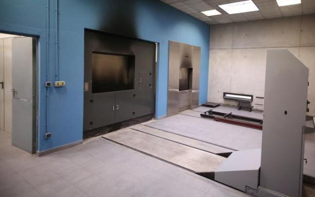 Imagen del nuevo horno crematorio Imagen del nuevo horno crematorio