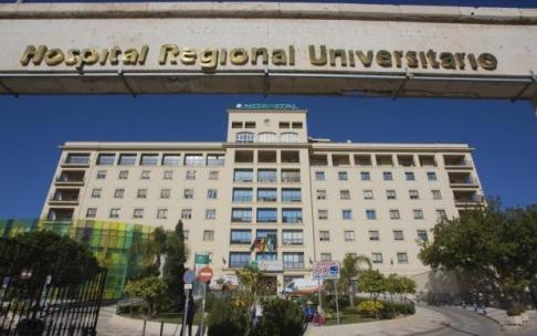 Fachada del Hospital Regional de Málaga Fachada del Hospital Regional de Málaga