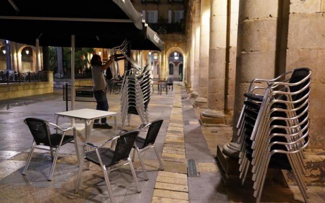 Los hosteleros han vivido un fin de semana de mucho trabajo y tranquilo.