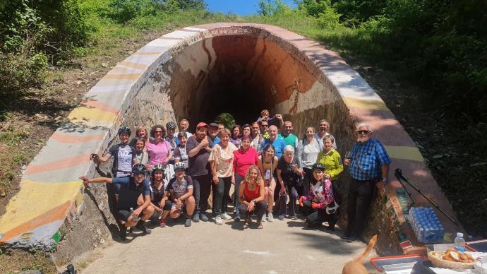 Foto de familia, este domingo en el túnel