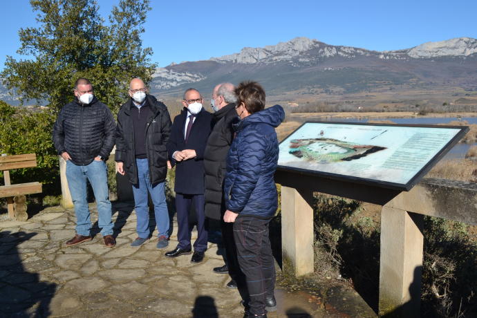 Respaldo foral para conservar los humedales alaveses y su fauna