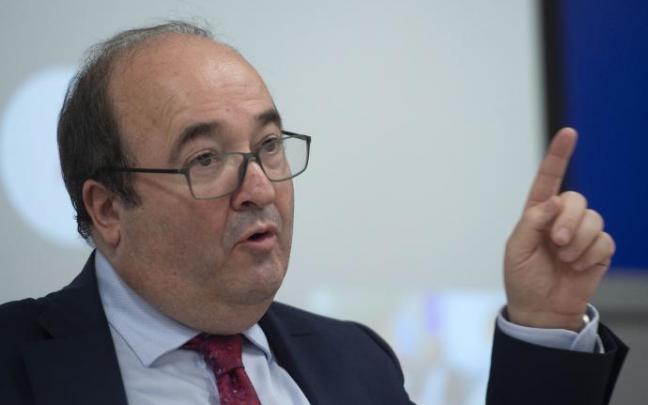 El ministro de Política Territorial y Administración Pública, Miquel Iceta. El ministro de Política Territorial y Administración Pública, Miquel Iceta.