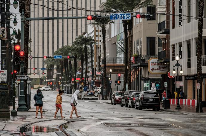 Nueva Orleans se prepara para la llegada del huracán "Ida"