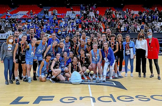 Baloncesto: el IDK Euskotren, subcampeón de la Mini Copa