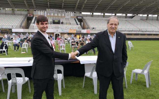 Igor Emery coge el testigo de Ricardo García en la presidencia del Real Unión.