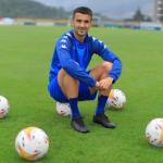 El jugador del Amorebieta, Iker Bilbao