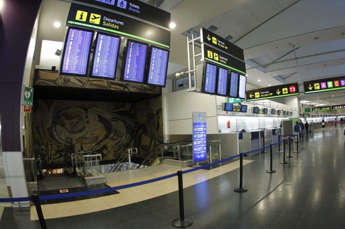 Aeropuerto de Barajas donde actuará Ikusi.