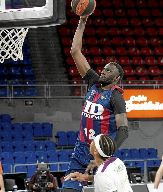 Sergio Scariolo no ha incluido a Ilimane Diop en su lista para los Juegos. Foto: Alex Larretxi