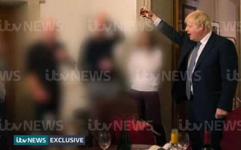 La imagen publicada por ITV News La imagen publicada por ITV News