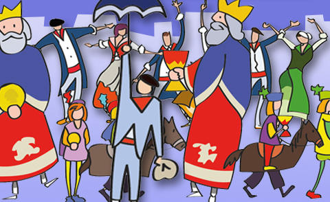 Cartel de fiestas de Vitoria.