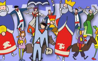 Cartel de fiestas de Vitoria.