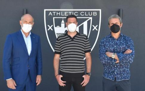 Aitor Elizegi, Imanol de la Sota y Rafa Alkorta. Aitor Elizegi, Imanol de la Sota y Rafa Alkorta.