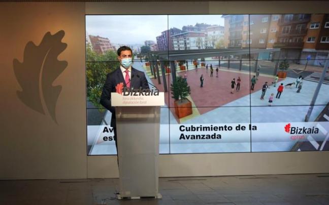 Imanol Pradales en la presentación del proyecto para La Avanzada. Imanol Pradales en la presentación del proyecto para La Avanzada.