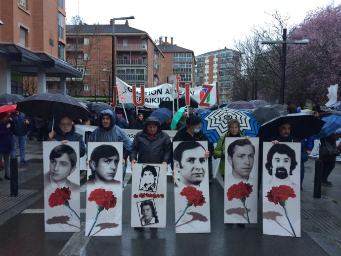 Manifestación del 3 de marzo este jueves por la tarde